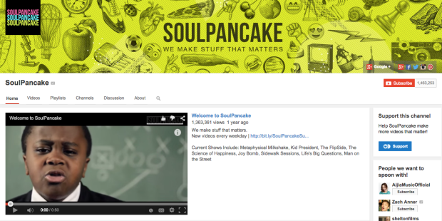 SoulPancake YouTube channel